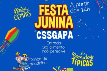 Festa Junina no dia 24.06.23 no CSSGAPA em Canoas